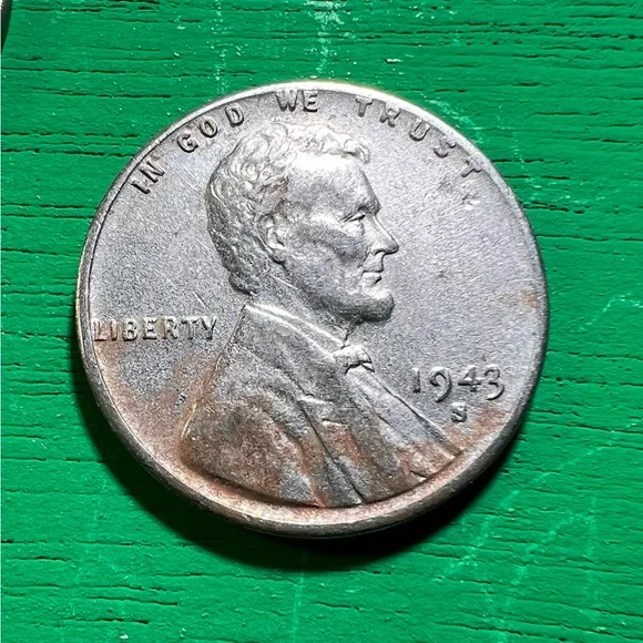 ⚫️ Vintage - All 3 Mints - 1943 Steel Pennies - War Time Wheaties - Collectible - Picture 5 of 16